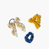 Bow Hair Scrunchie Set