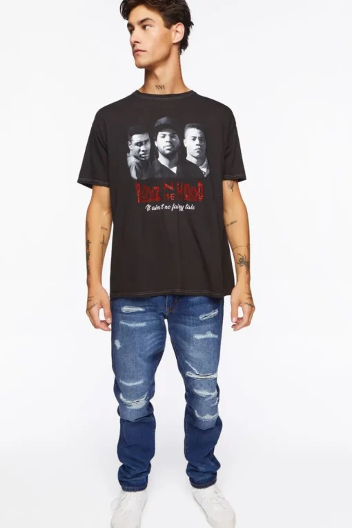 Boyz N The Hood Studded Graphic Tee
