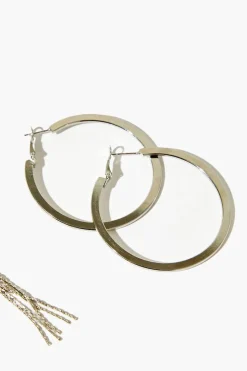 Braided Hoop Earring Set