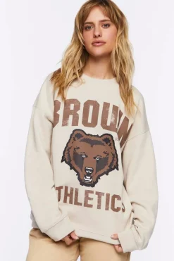 Brown Athletics Graphic Pullover