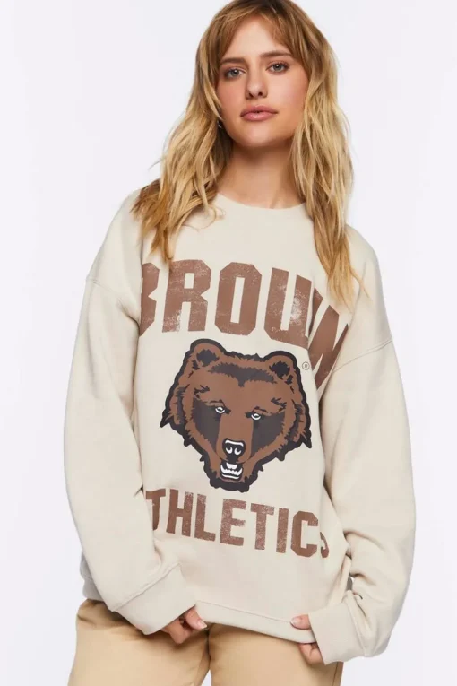 Brown Athletics Graphic Pullover
