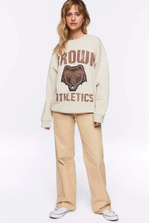 Brown Athletics Graphic Pullover