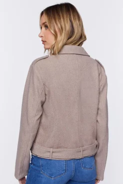 Brushed Moto Jacket
