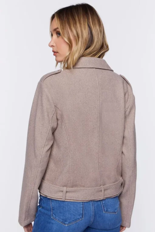 Brushed Moto Jacket