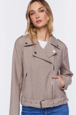 Brushed Moto Jacket
