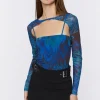 Buckle-Strap Mini Skirt