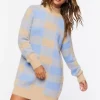 Buffalo Plaid Sweater Dress