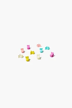 Bunny Mini Claw Hair Clip Set