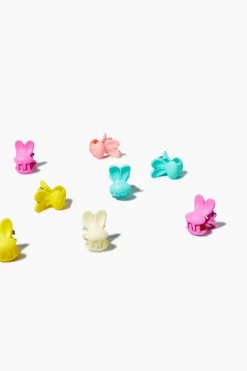 Bunny Mini Claw Hair Clip Set