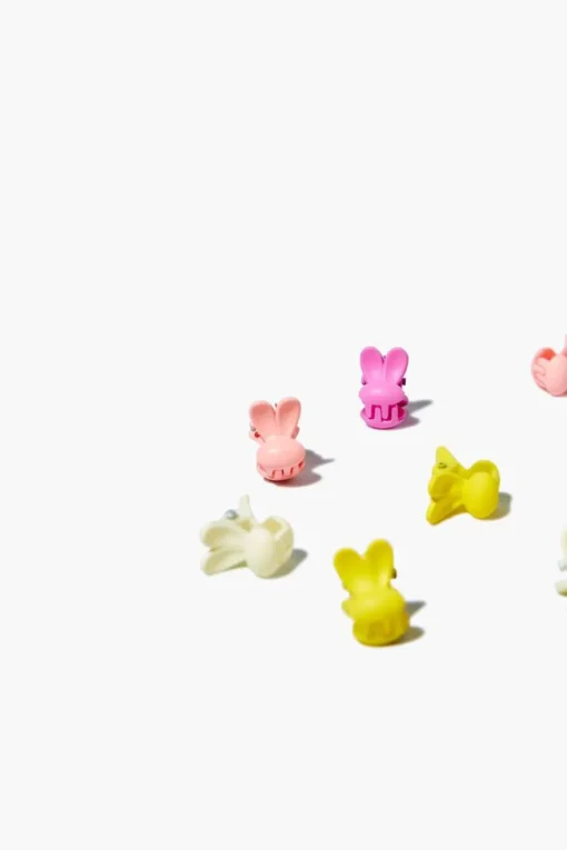 Bunny Mini Claw Hair Clip Set