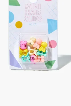 Bunny Mini Claw Hair Clip Set