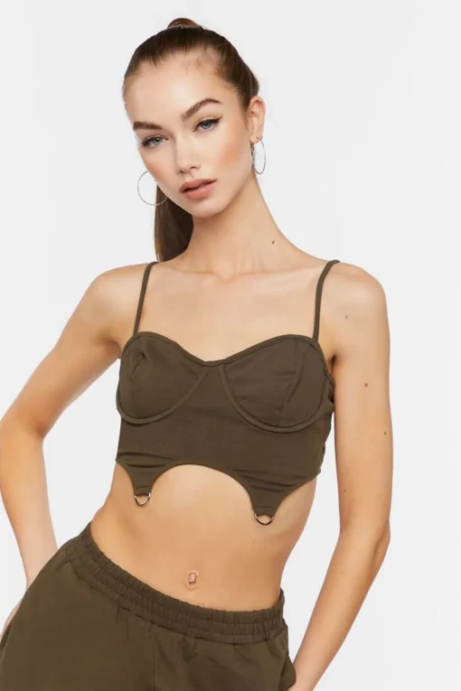 Bustier Cami & Cargo Joggers Set