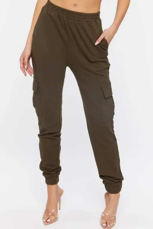 Bustier Cami & Cargo Joggers Set