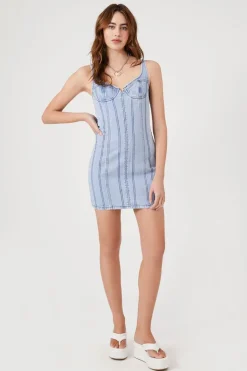Bustier Denim Mini Dress