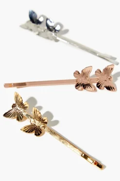 Butterfly Bobby Pin Set