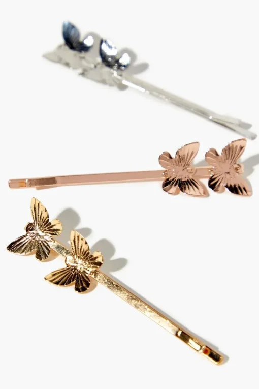 Butterfly Bobby Pin Set