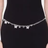 Butterfly Charm Chain Hip Belt