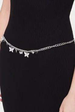 Butterfly Charm Chain Hip Belt