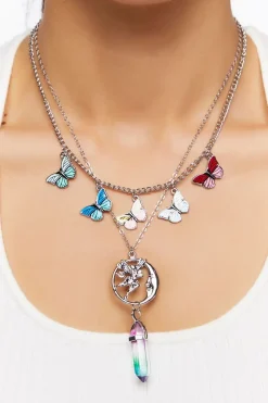 Butterfly Fairy Necklace Set
