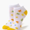 Butterfly Print Ankle Socks