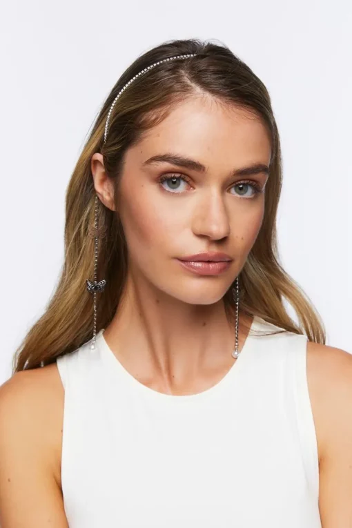Butterfly Rhinestone Headband