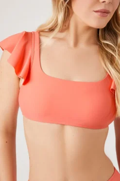 Butterfly-Sleeve Bikini Top
