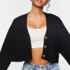 Cable Knit Cardigan Sweater