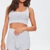Cable Knit Lounge Shorts