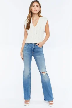 Cable Knit Sleeveless Top