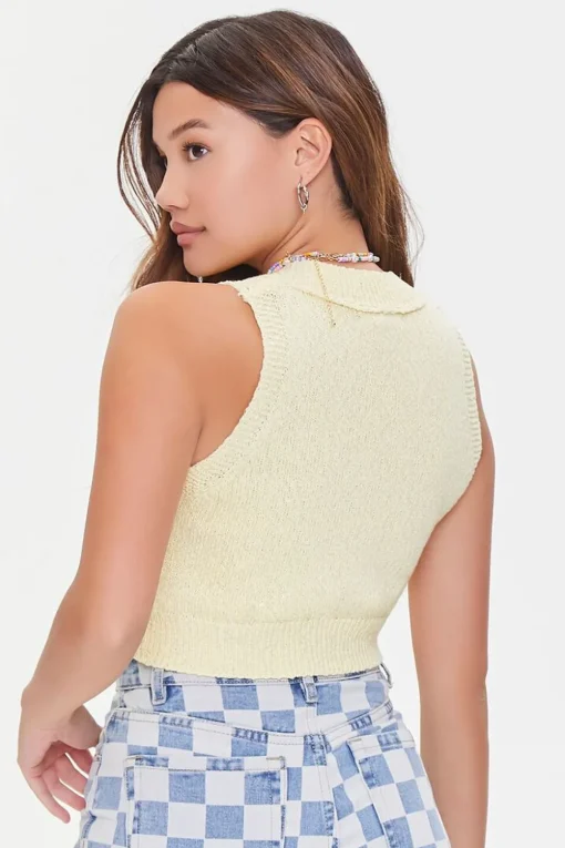 Cable Knit Sweater Vest