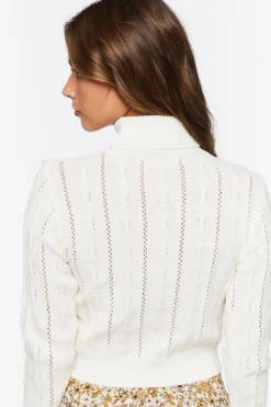 Cable Knit Turtleneck Sweater