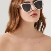 Cat-Eye Frame Sunglasses