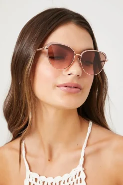 Cat-Eye Frame Sunglasses