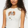 Cavalier Dog Graphic Tank Top