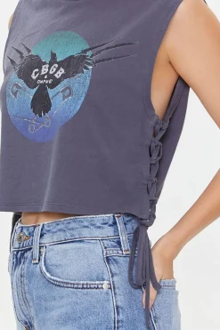 Cbgb & Omfug Graphic Muscle Tee