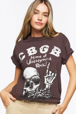 Cbgb Skull Graphic Tee