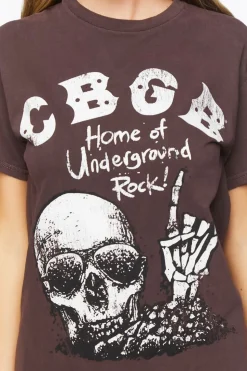 Cbgb Skull Graphic Tee