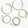 Chain & Bangle Bracelet Set