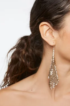 Chainmail Drop Earrings