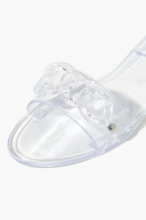 Chain-Strap Sandals