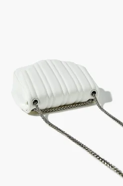 Channel-Stitch Quilted Crossbody Bag