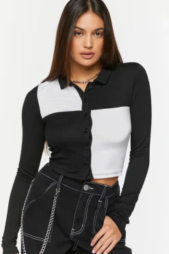 Checkered Cropped Shirt