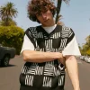 Checkered Sweater Vest