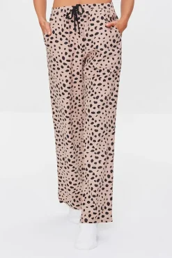 Cheetah Flannel Pajama Pants