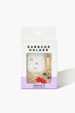 Cherry Charm Earbuds Holder