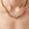 Chunky Chain Toggle Necklace