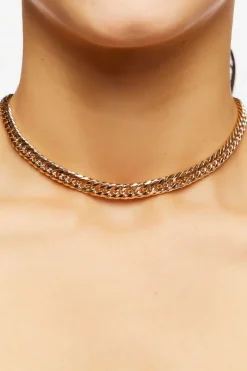 Chunky Curb Chain Necklace