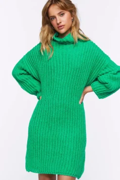Chunky Knit Sweater Dress
