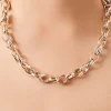 Chunky Rolo Chain Necklace