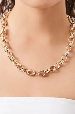 Chunky Rolo Chain Necklace